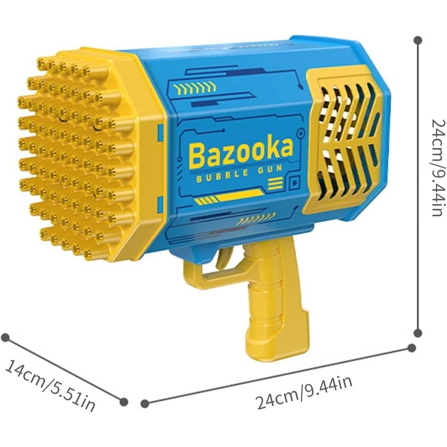 Super Pistol Automat de Baloane Bazooka