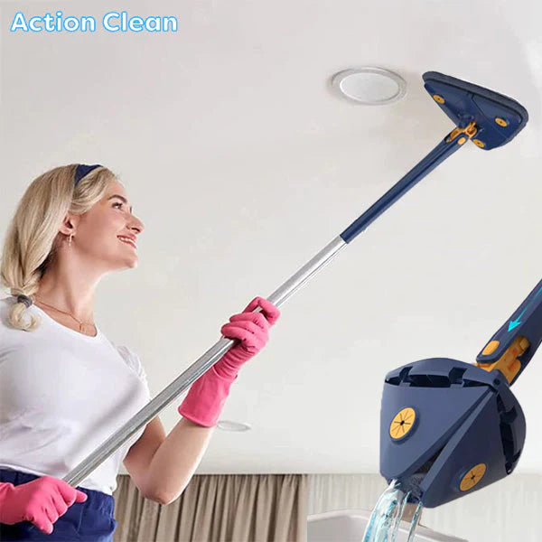 Mop Smart Curatare Rapida + 2 Lavete Gratuit
