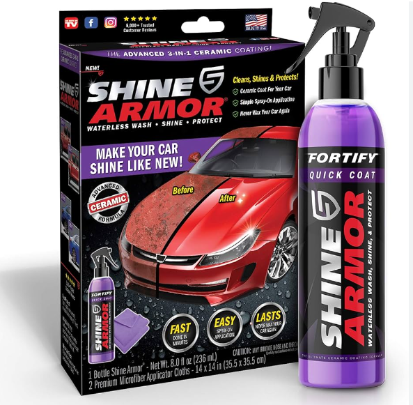 Coating Ceramic Auto 3 in 1 + Laveta Cadou