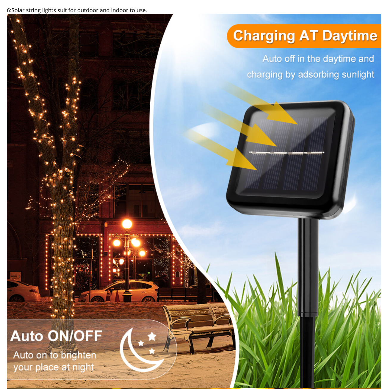 1+1 Gratuit - Instalatie Solara 100 Leduri, Interior/Exterior, 10 Metri