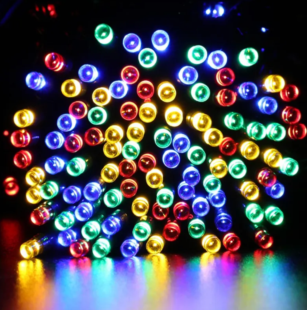 1+1 Gratuit - Instalatie Solara 100 Leduri, Interior/Exterior, 10 Metri