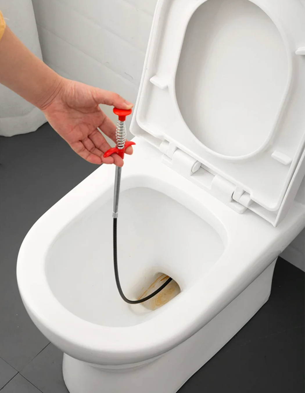 Dispozitiv de Curățare a Scurgerii Reutilizabil