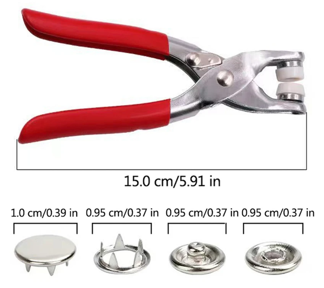 Kit de fixare Capse Pentru Îmbrăcăminte