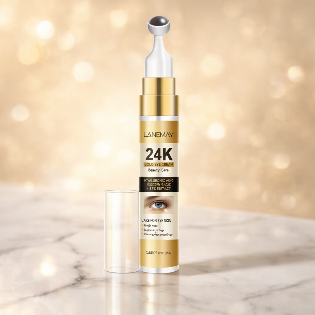 Cremă Profesională Antirid Pentru Ochi cu Aur de 24K