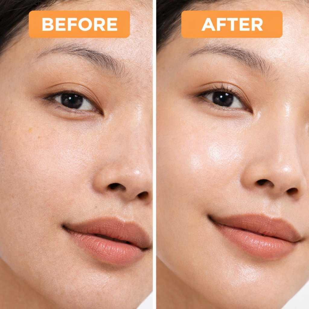 Mască Facială Coreeană Exfoliantă de Noapte cu Colagen