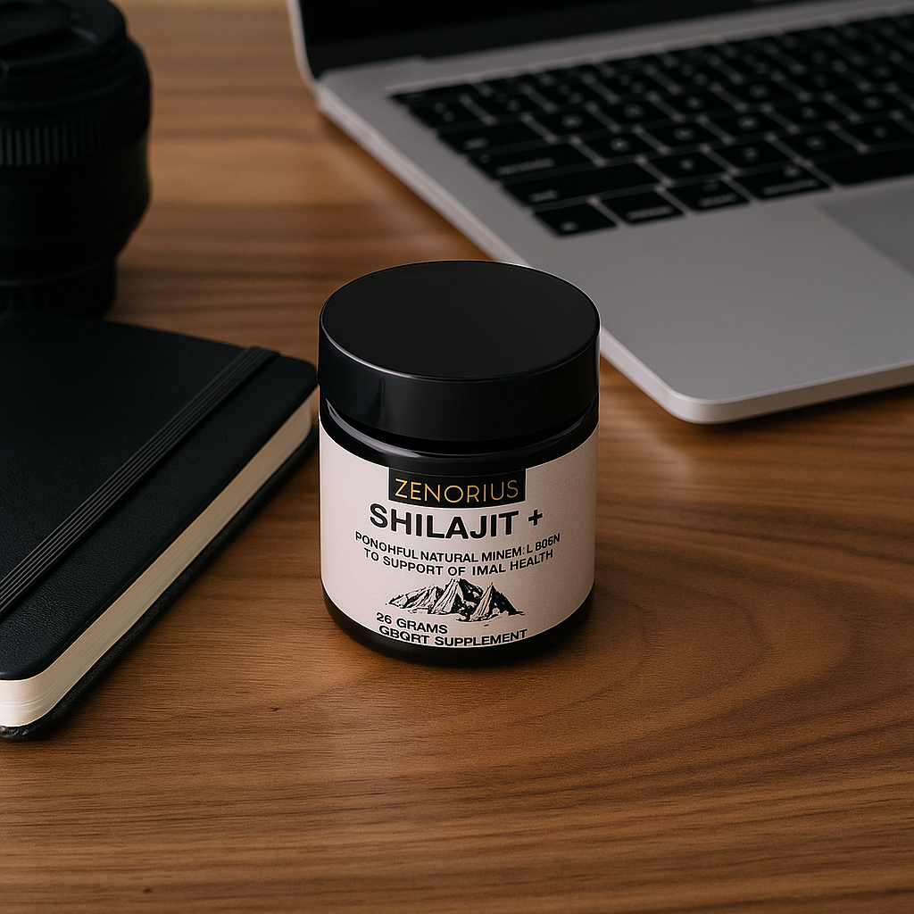 Zenorius Shilajit – Supliment Natural pentru Vitalitate, Focus și Echilibru Interior