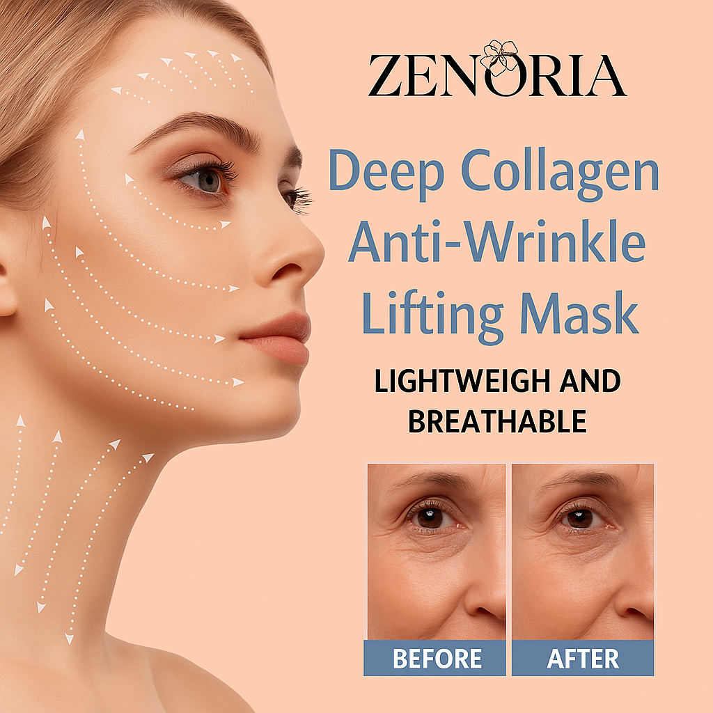 Măști Faciale Coreene cu Colagen Organic 2+2 Gratuit