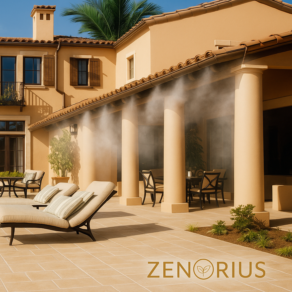 Sistem Premium de Răcire Ambientală Terasă & Grădină