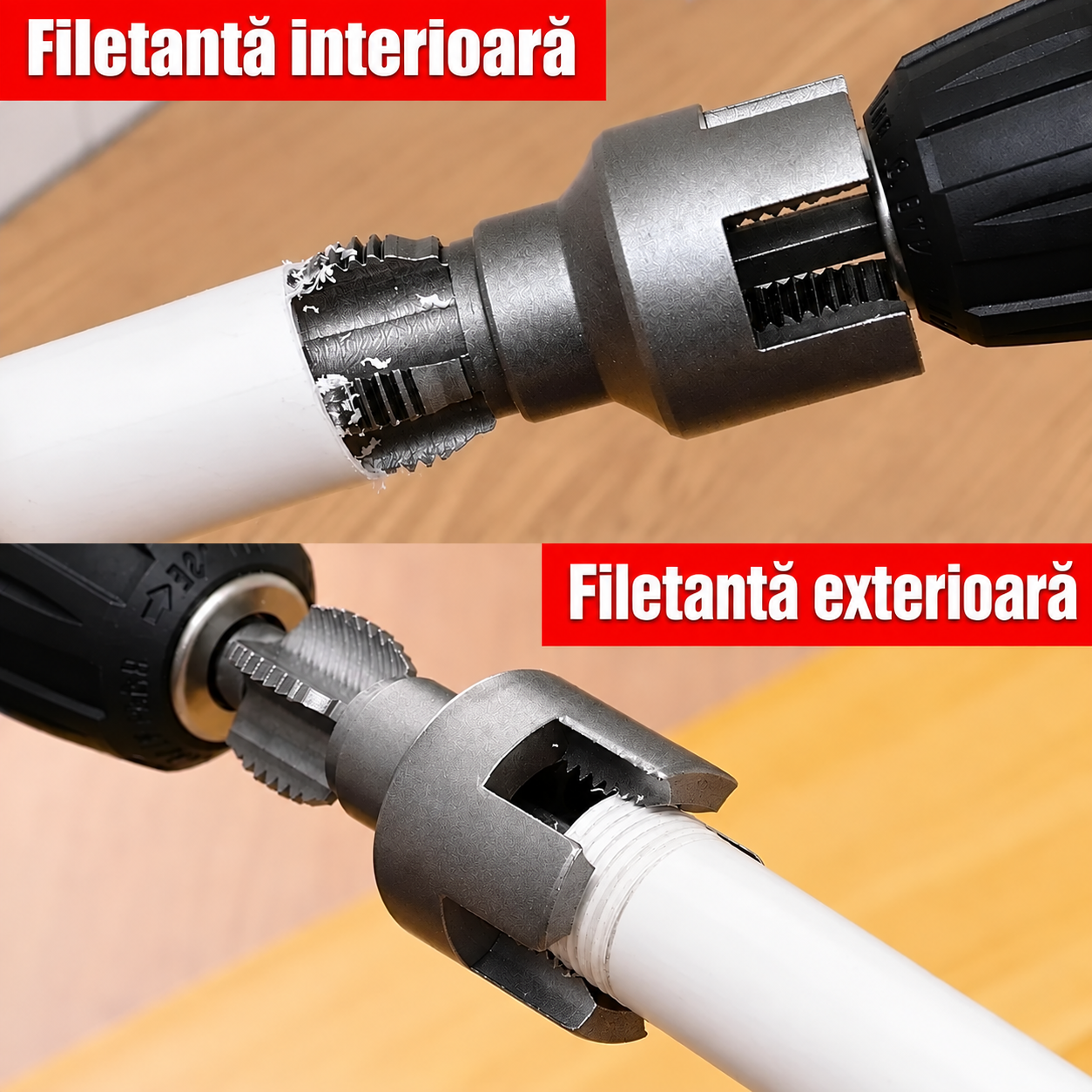 Unelte pentru Repararea Filetelor 20/25/32 mm