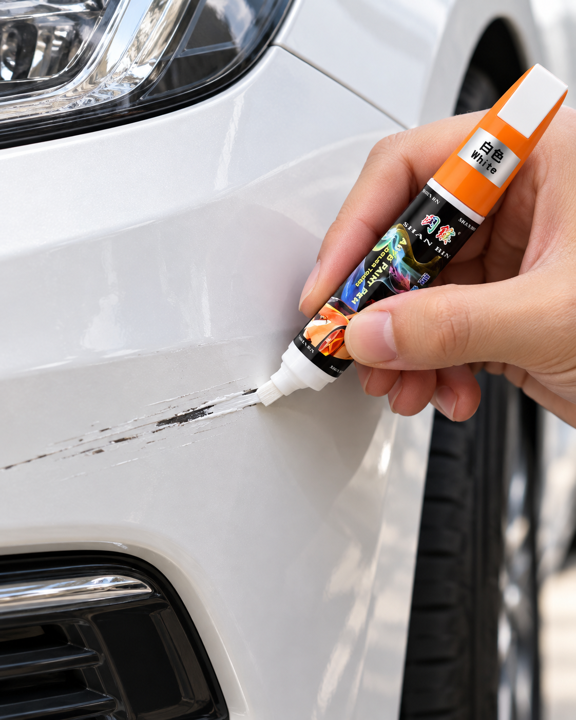 Pensulă Pentru Îndepărtarea Zgârieturilor Auto cu Efect Permanent