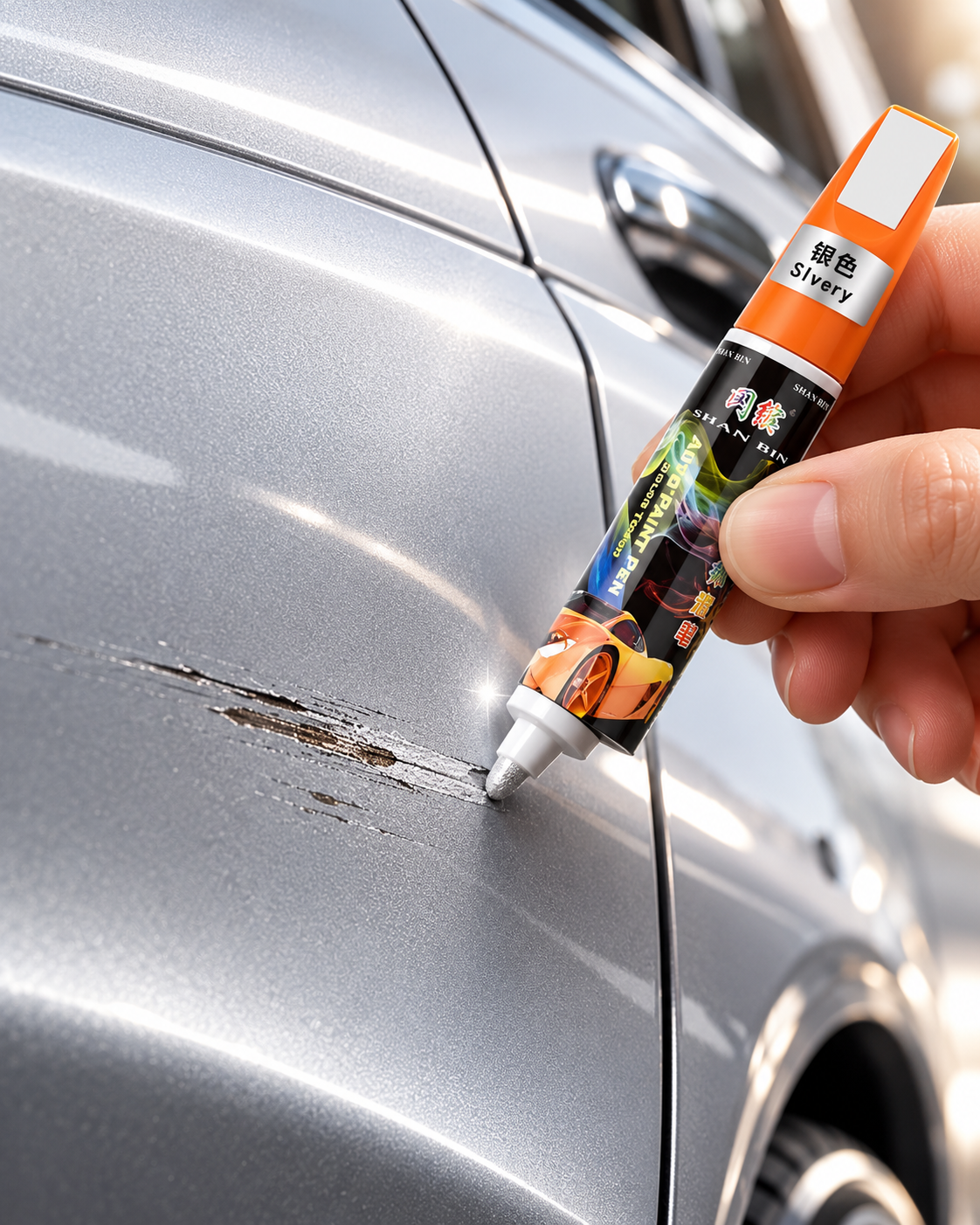 Pensulă Pentru Îndepărtarea Zgârieturilor Auto cu Efect Permanent