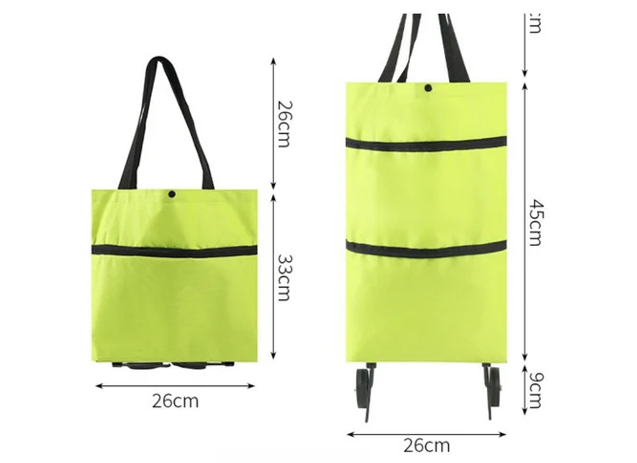 Geantă Trolley Pliabilă Multifuncțională cu Roți