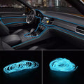Lumini Led Auto Ambient Blue 1+1 Gratuit