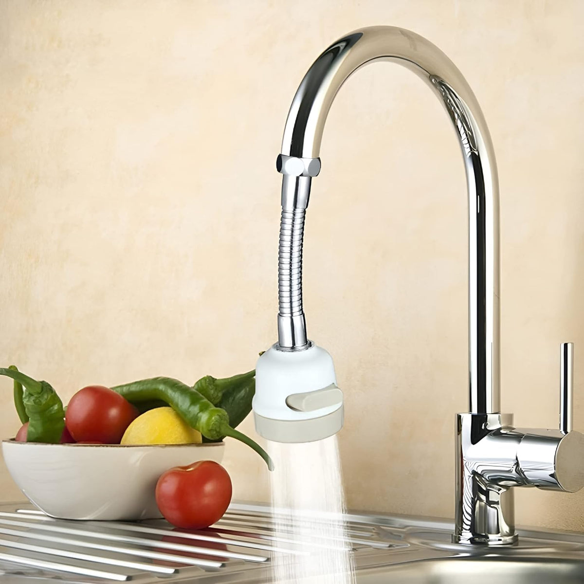 Prelungitor Flexibil Universal Pentru Robinet 3 Moduri