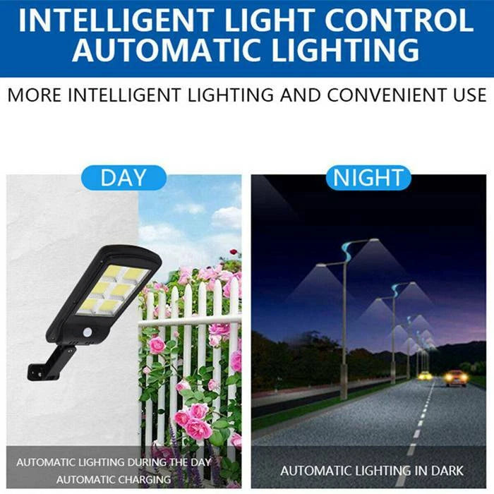 Lampă Stradală Solară Proiector LED 6 Cadrane, 100W
