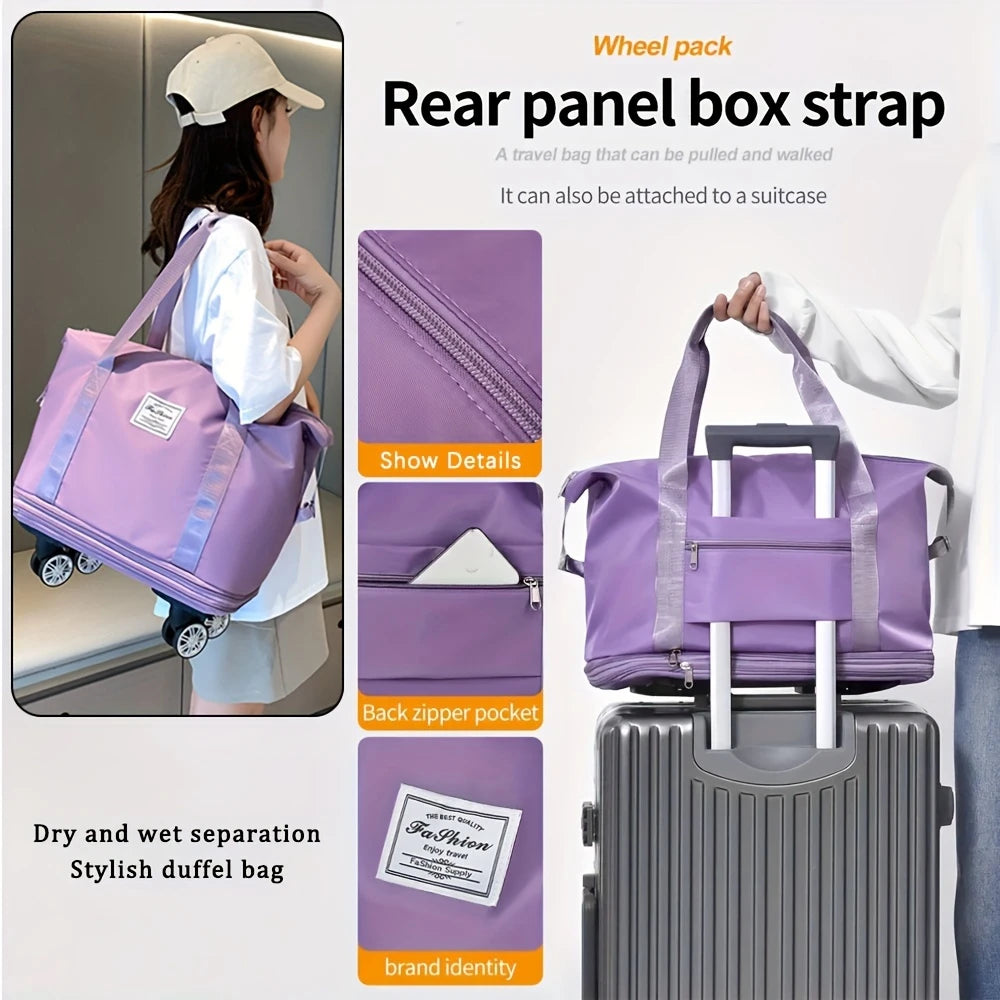 VoyagerMax™ – Geantă de Călătorie Extensibilă cu Roți