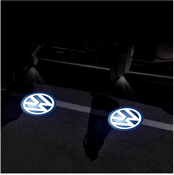 Proiector Cu Laser, Fără Fir,  Pentru Portieră cu LED Volkswagen