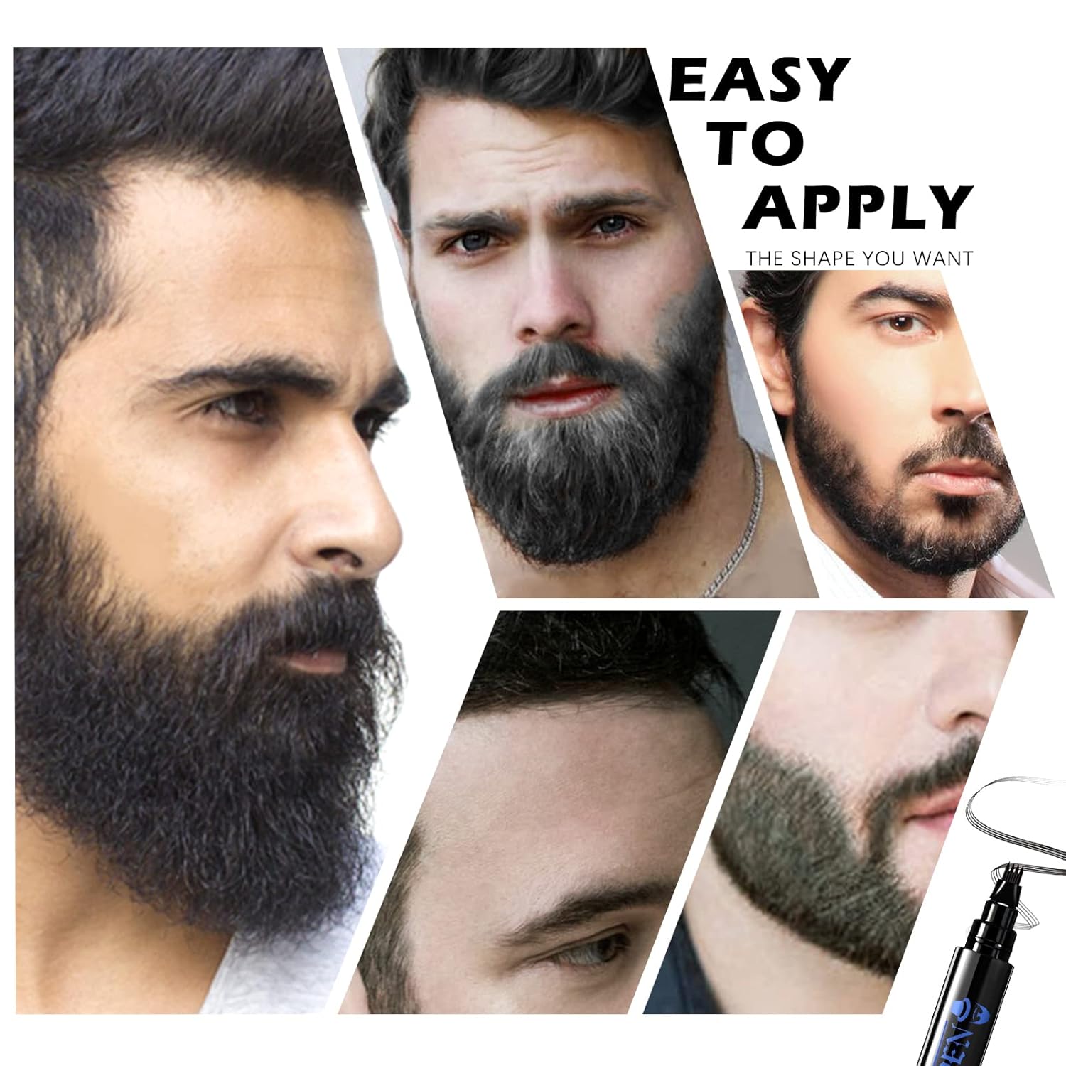 Kit Creion+Perie Barba, Umplerea Golurilor, Rezistent la Apa