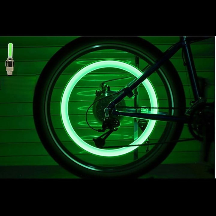 Capace Roți cu Iluminare LED Rezistentă la Apă 2+2 Gratuit