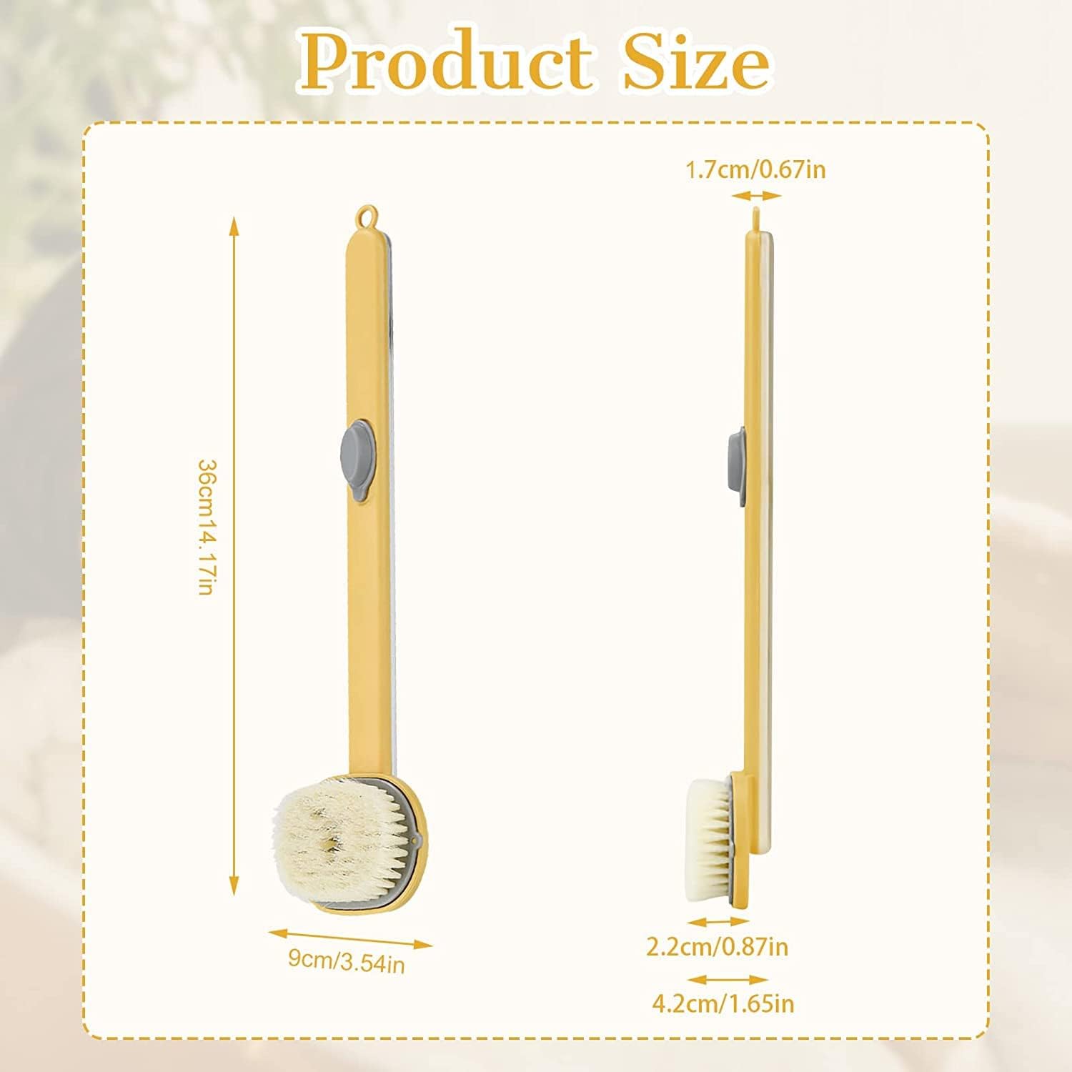 Perie Exfolianta Cu Compartiment Pentru Săpun