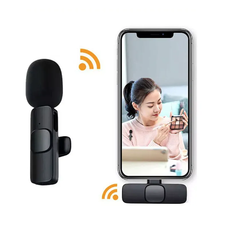 Microfon Portabil, Wireless, USB tip C/iPhone