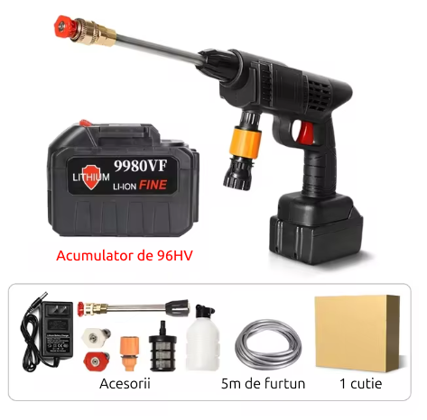 Pistol cu presiune turbo și 3 moduri de pulverizare