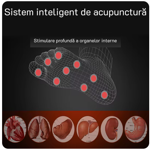 Aparat Masaj Picioare EMS (8 moduri de masaj, 19 nivele de intensitate)