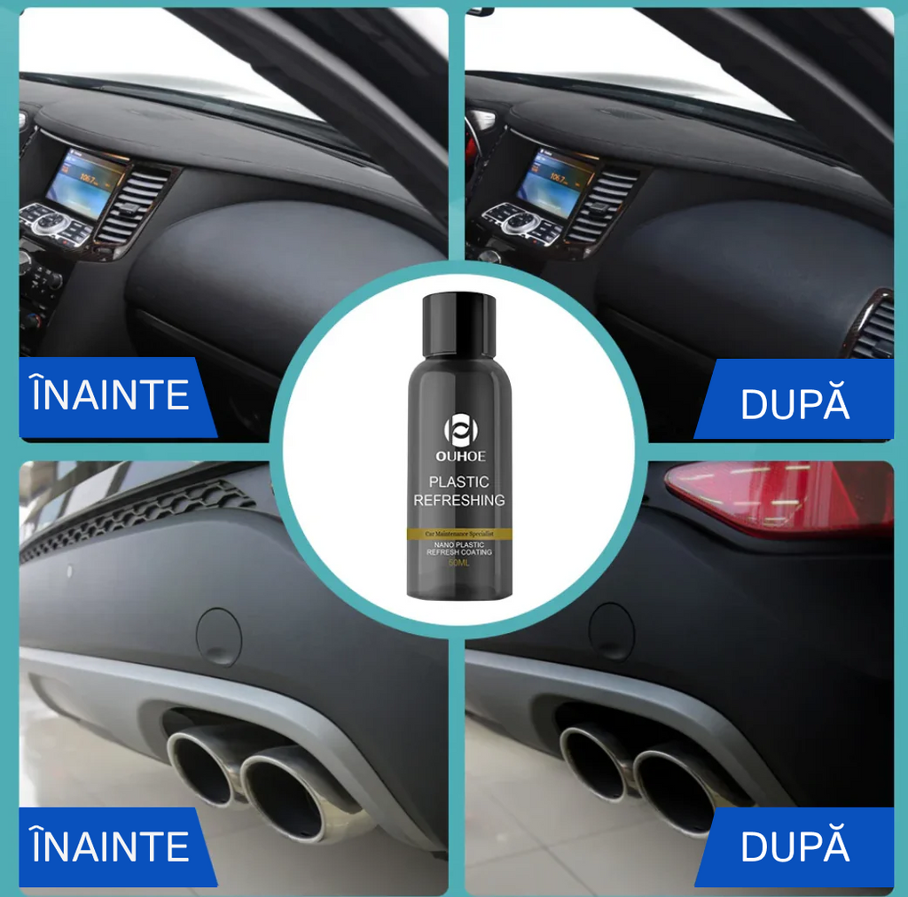 Kit Concentrat Restaurare Plastice Auto Interior&Exterior