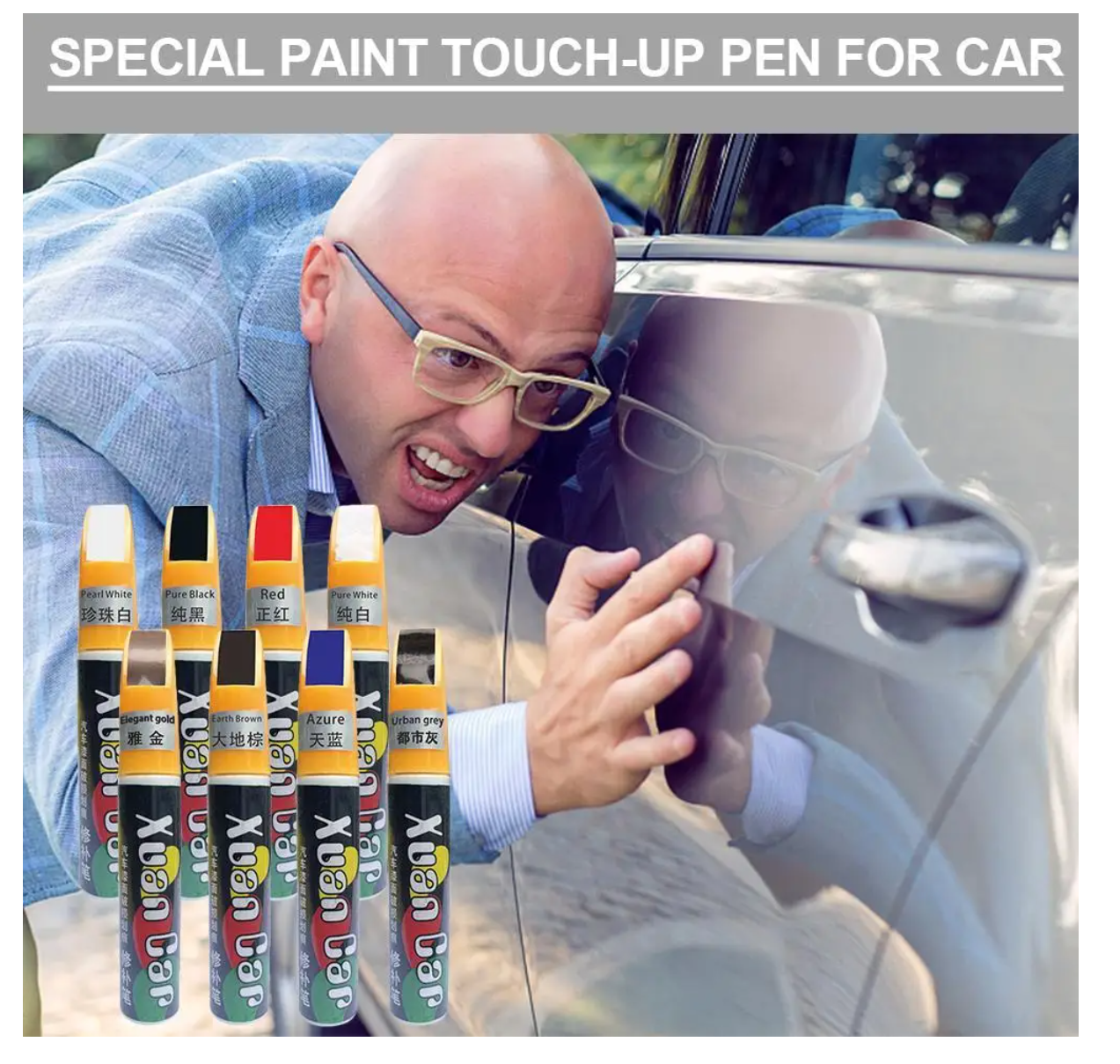 Pensulă Pentru Îndepărtarea Zgârieturilor Auto cu Efect Permanent