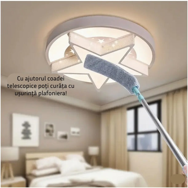 Mop Cu Coada Telescopica Pentru Spatii Inguste