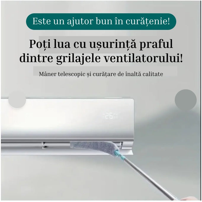 Mop Cu Coada Telescopica Pentru Spatii Inguste