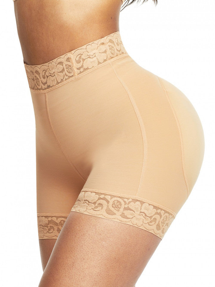 Pantaloni Modelatori Push-up Fund, cu Dantela