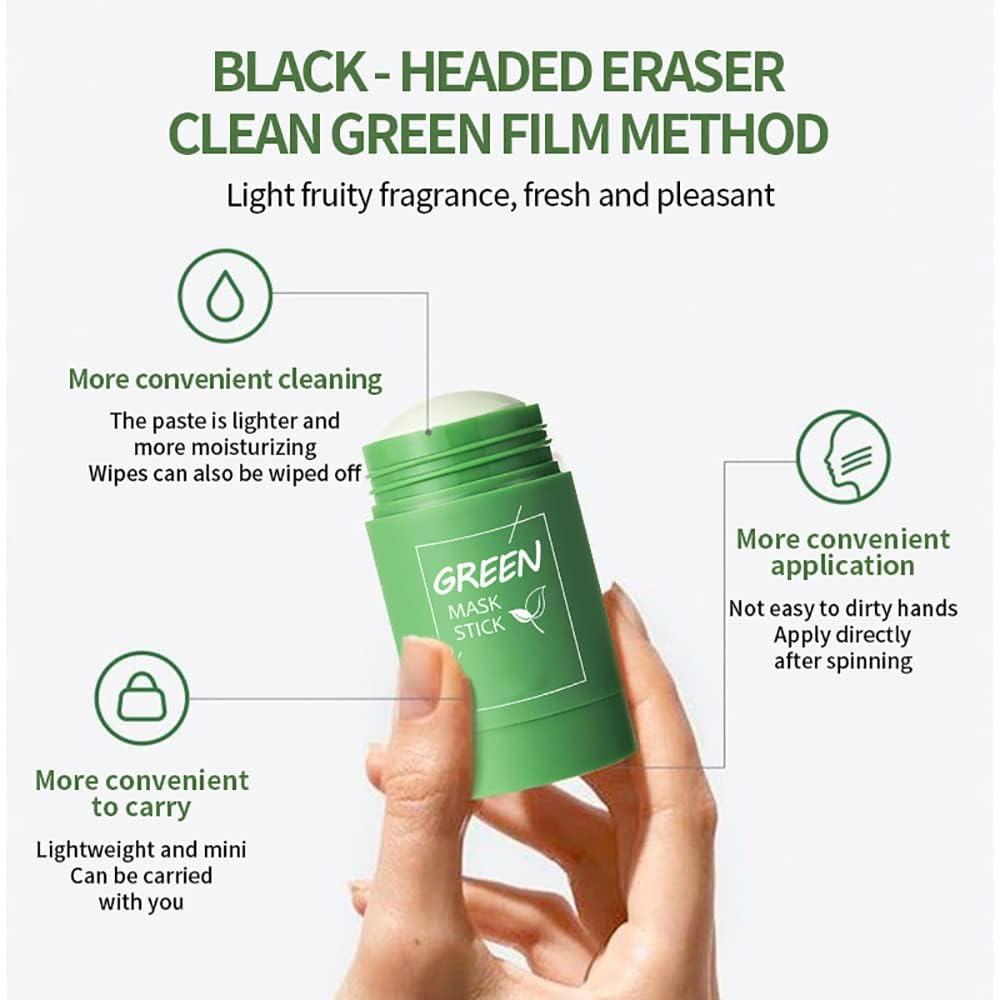 Mască pentru Curățarea Porilor și Controlul Acneei 1+1 Gratuit