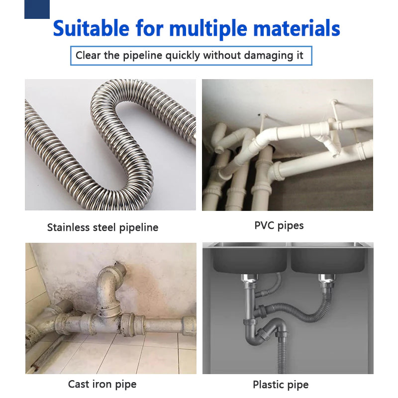 Solutie Instant Pentru Curatat Tevile de Scurgere cu Rol Odorizant