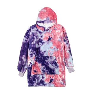 Hanorac tip Pătură, Oversized cu Glugă și Buzunar