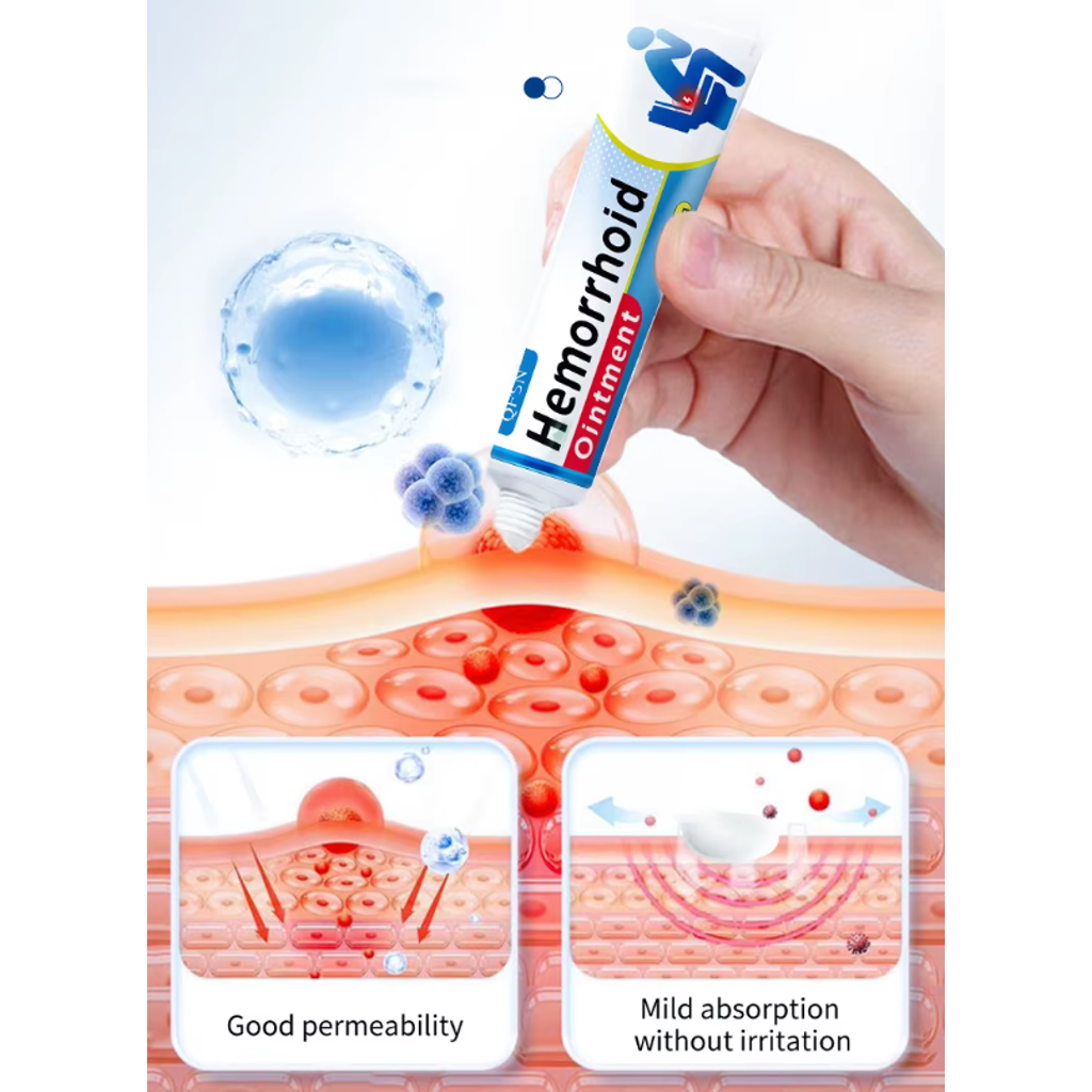 Cremă Naturală pe Bază de Plante pentru Hemoroizi și Fistule Anale 1+1 Gratuit